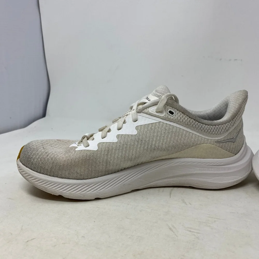 Hoka One One Solimar White Running Shoes Womens 9B 1123075 Sneakers